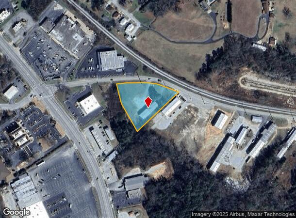 1035 Old Middleton Rd, Elberton, GA Parcel Map