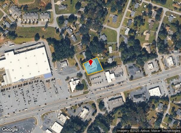  109 Pilgrim Dr, Easley, SC Parcel Map