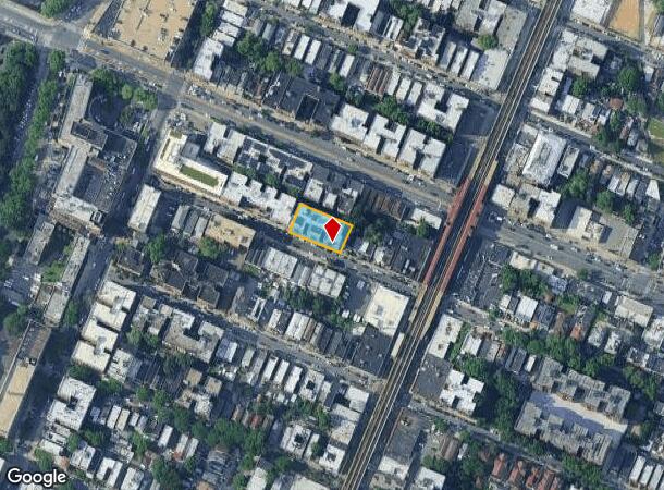  667 E 232Nd St, Bronx, NY Parcel Map