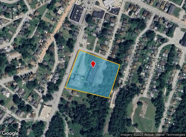  1301 5Th Ave, East Mc Keesport, PA Parcel Map