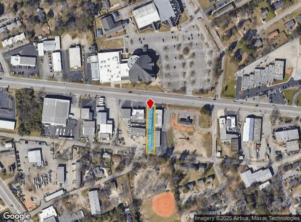  1049 Sunset Blvd, West Columbia, SC Parcel Map
