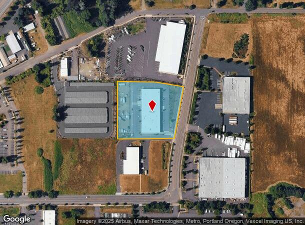  138 S Hazel Dell Way, Canby, OR Parcel Map