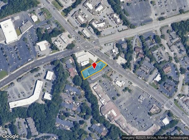  4047 Holcomb Bridge Rd, Peachtree Corners, GA Parcel Map