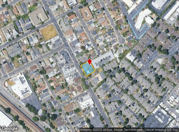  2242 Washington Ave, San Leandro, CA Parcel Map