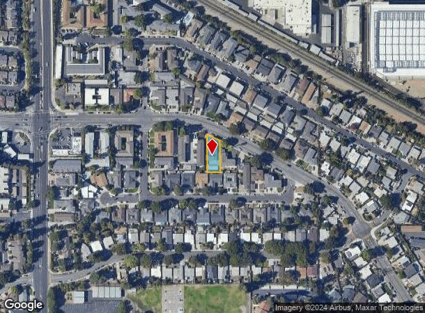  2130 Monroe St, Santa Clara, CA Parcel Map