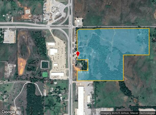 4610 S Highway 81, Marlow, OK Parcel Map