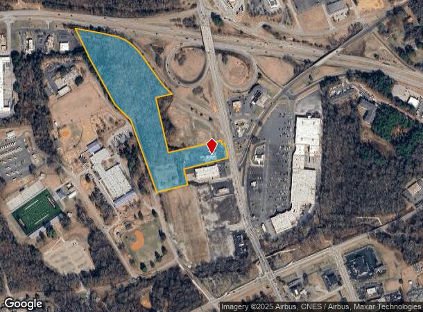 1050 N Main St, Lancaster, SC Parcel Map