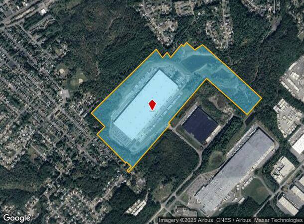 1300 Corporate Way, Olyphant, PA Parcel Map