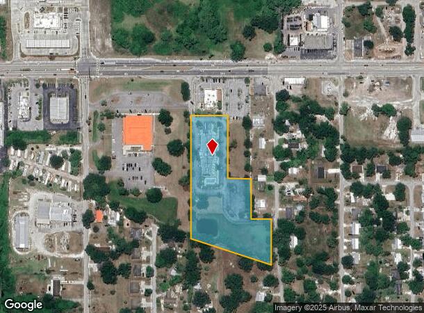  1200 State Road 70 E, Okeechobee, FL Parcel Map
