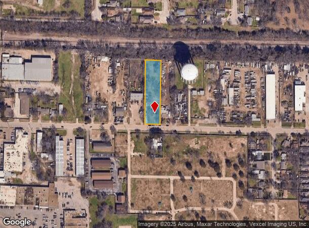 1217 Perry St, Irving, TX Parcel Map
