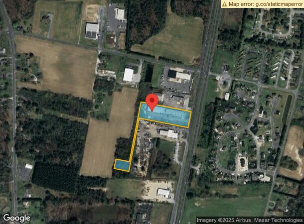  9154 Ocean Hwy, Delmar, MD Parcel Map