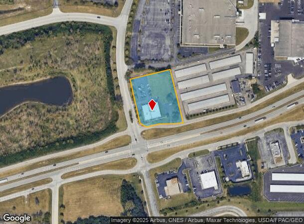  1535 Georgesville Rd, Columbus, OH Parcel Map