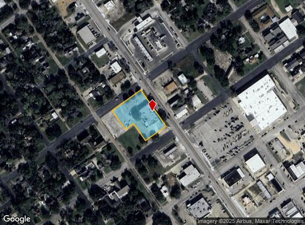  401 N Mechanic St, El Campo, TX Parcel Map
