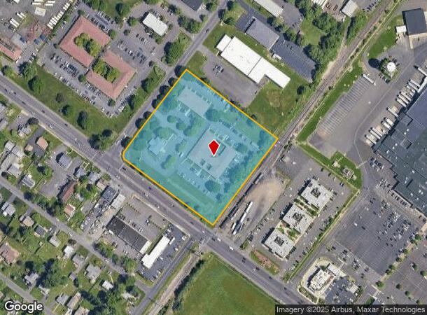 607 Louis Dr, Warminster, PA Parcel Map