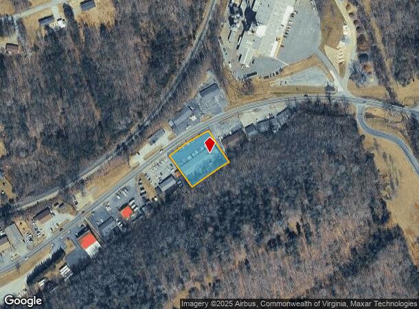 1529 Franklin St, Rocky Mount, VA Parcel Map