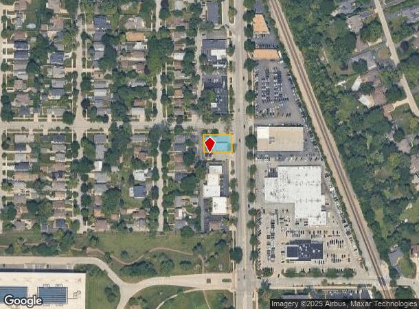  242 Waukegan Rd, Glenview, IL Parcel Map
