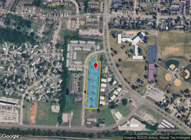 1925 Aaron Dr, Middletown, OH Parcel Map