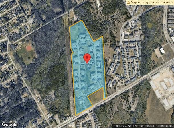  3131 Simpson Stuart Rd, Dallas, TX Parcel Map