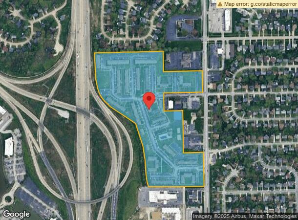  2600 N High School Rd, Indianapolis, IN Parcel Map