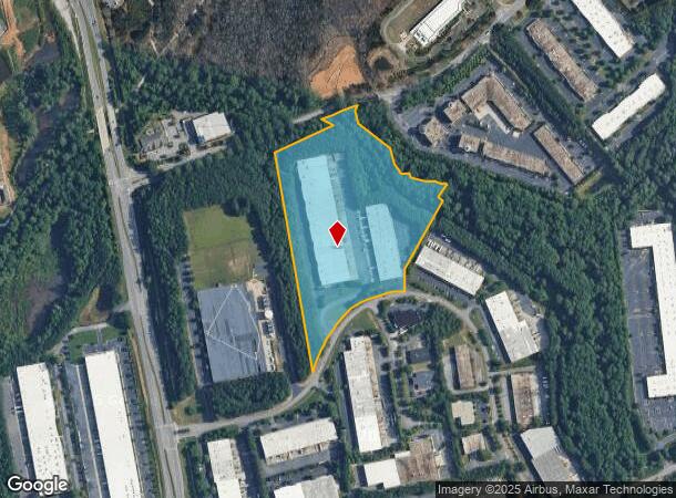 367 Curie Dr, Alpharetta, GA Parcel Map