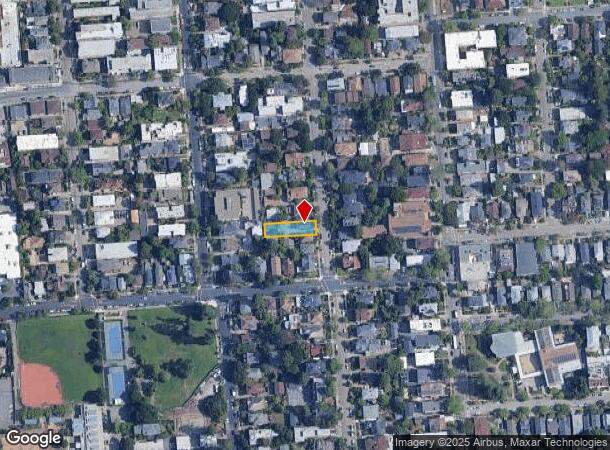  2636 Benvenue Ave, Berkeley, CA Parcel Map