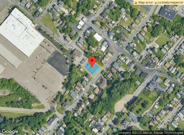  1227 Monroe Ave, Scranton, PA Parcel Map