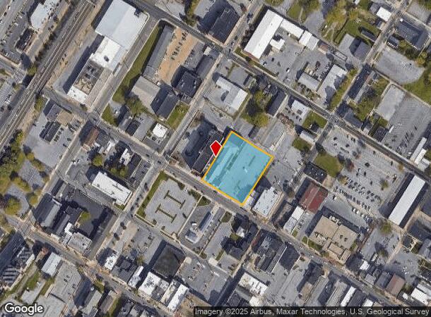  118 W Franklin St, Hagerstown, MD Parcel Map