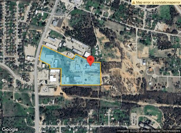  1750 N Main St, Weatherford, TX Parcel Map