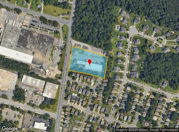 8141 Telegraph Rd, Severn, MD Parcel Map