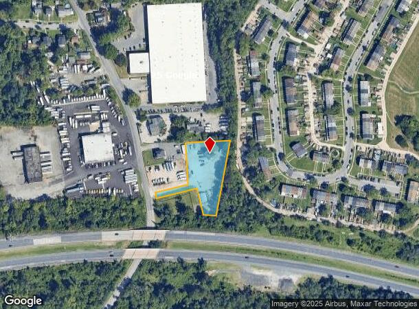 3215 Hammonds Ferry Rd, Halethorpe, MD Parcel Map