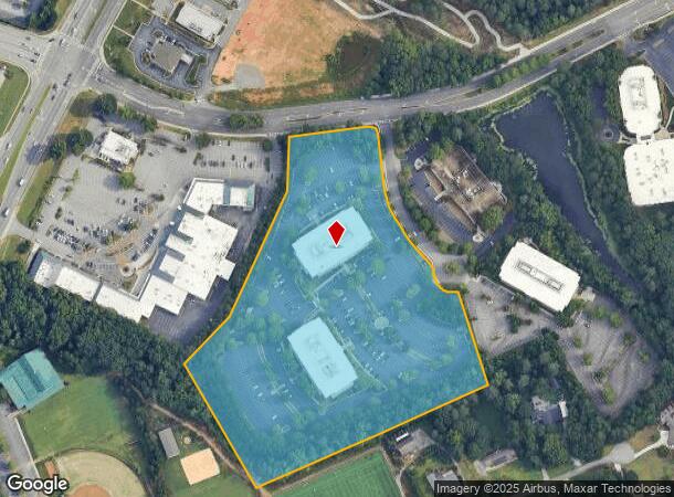  3740 Davinci Ct, Peachtree Corners, GA Parcel Map