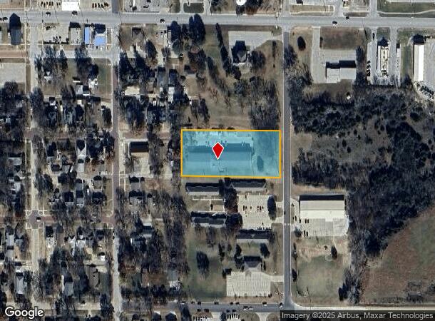  1605 Elm St, Marysville, KS Parcel Map