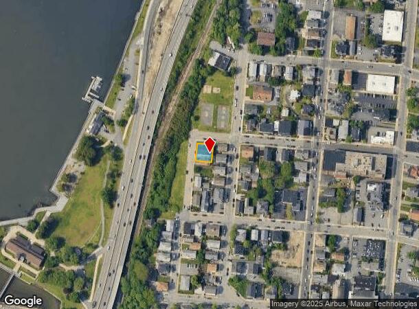  51 Locust St, Fall River, MA Parcel Map
