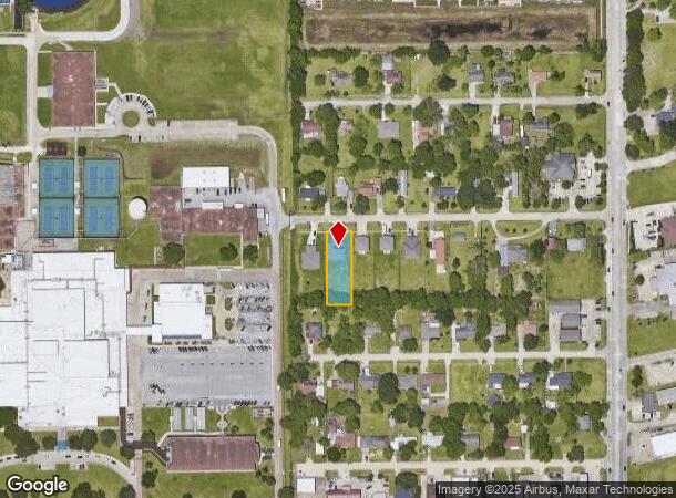  117 Craig St, Baytown, TX Parcel Map