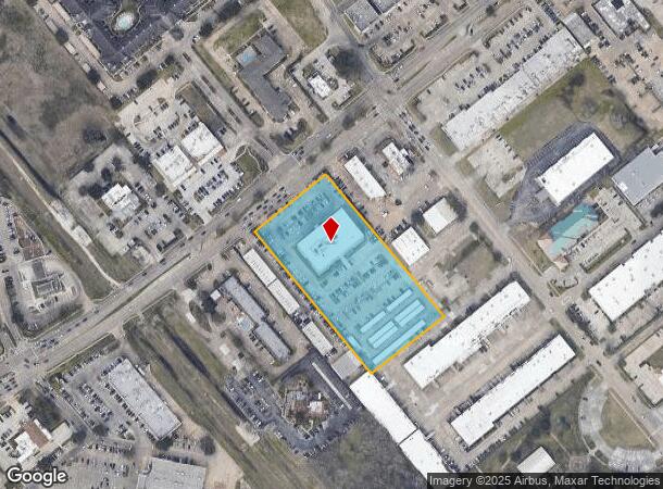  711 W Bay Area Blvd, Webster, TX Parcel Map