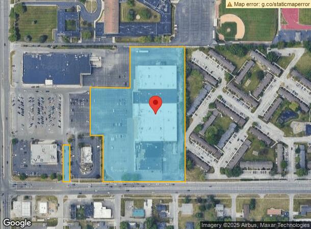  6063-6091 Broadway, Merrillville, IN Parcel Map