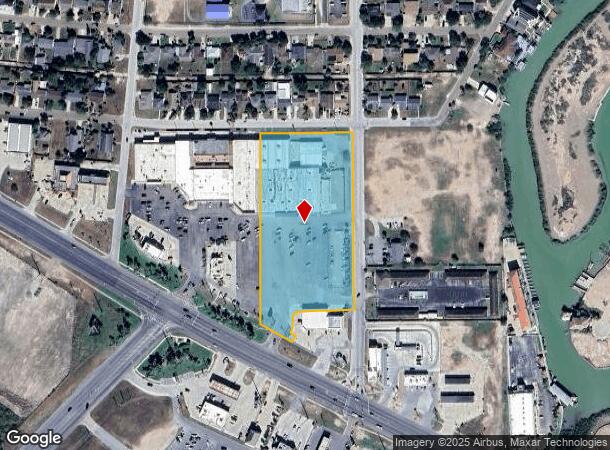  1723 W State Highway 100, Port Isabel, TX Parcel Map
