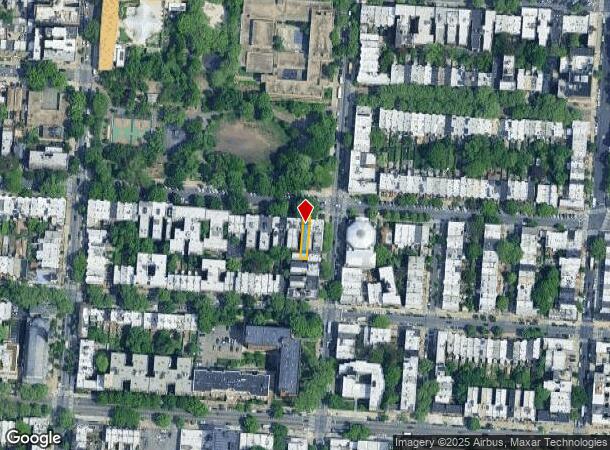  1072 Park Pl, Brooklyn, NY Parcel Map
