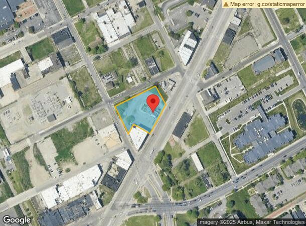  2155 Gratiot Ave, Detroit, MI Parcel Map