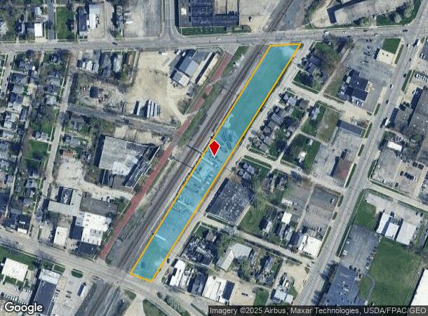 404 Phillips Ave, Toledo, OH Parcel Map