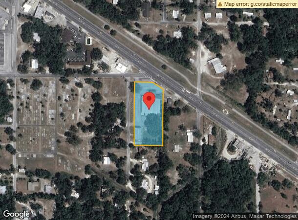  16984 Se Highway 19, Cross City, FL Parcel Map