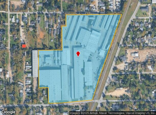  5429 Hartwick Rd, Houston, TX Parcel Map