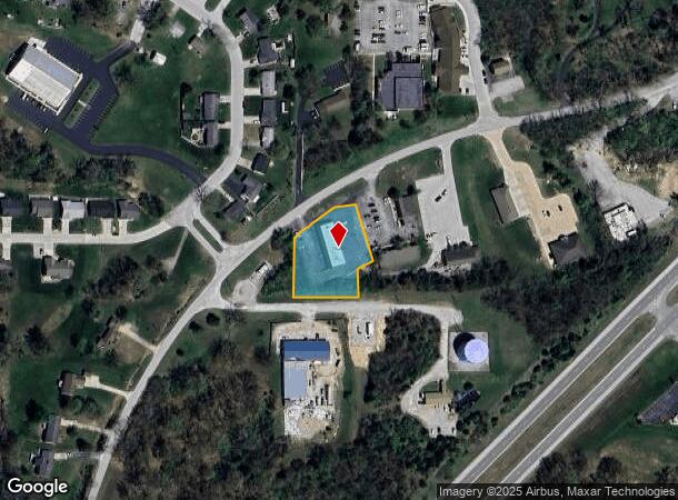  655 Clinic Rd, Hannibal, MO Parcel Map