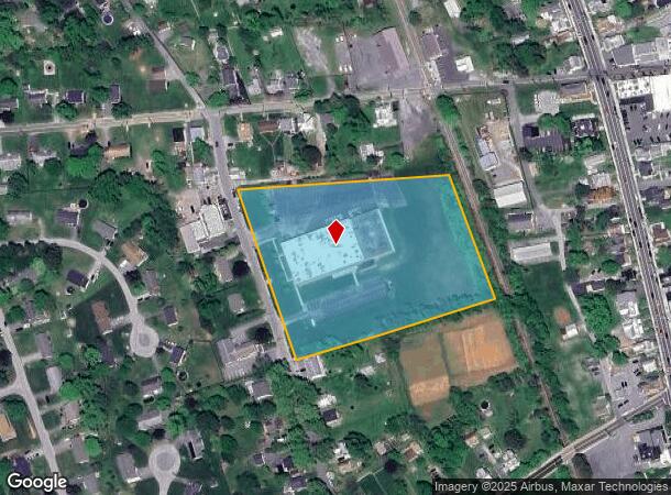 1041 S Carroll St, Hampstead, MD Parcel Map