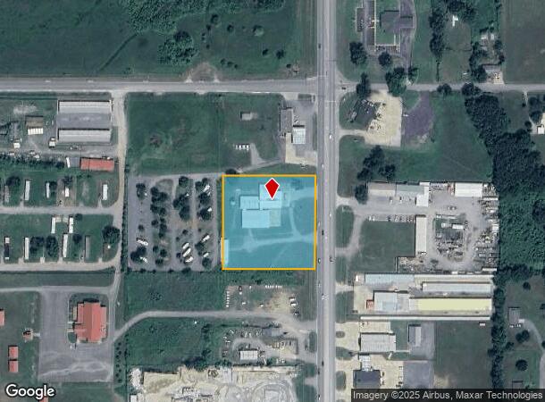 4602 S Muskogee Ave, Tahlequah, OK Parcel Map