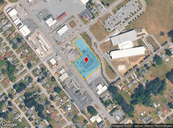  1124 E 10Th St, Roanoke Rapids, NC Parcel Map