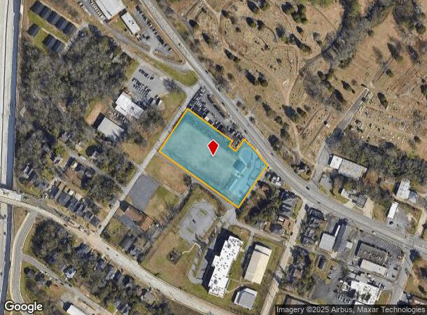  1408 Wise Ave, Macon, GA Parcel Map