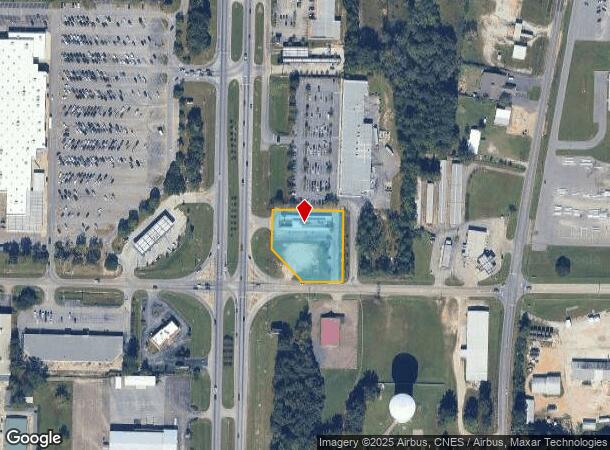  3371 S Oates St, Dothan, AL Parcel Map