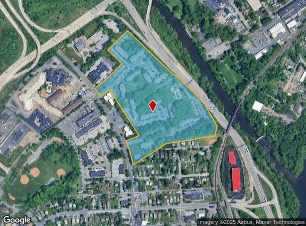  855 N Park Rd, Reading, PA Parcel Map