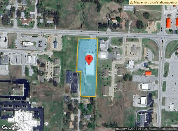  700 E Us Highway 54, El Dorado Springs, MO Parcel Map